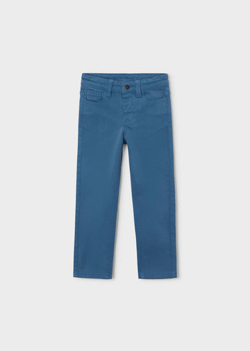 Pantalone basico slim fit tasche bambino