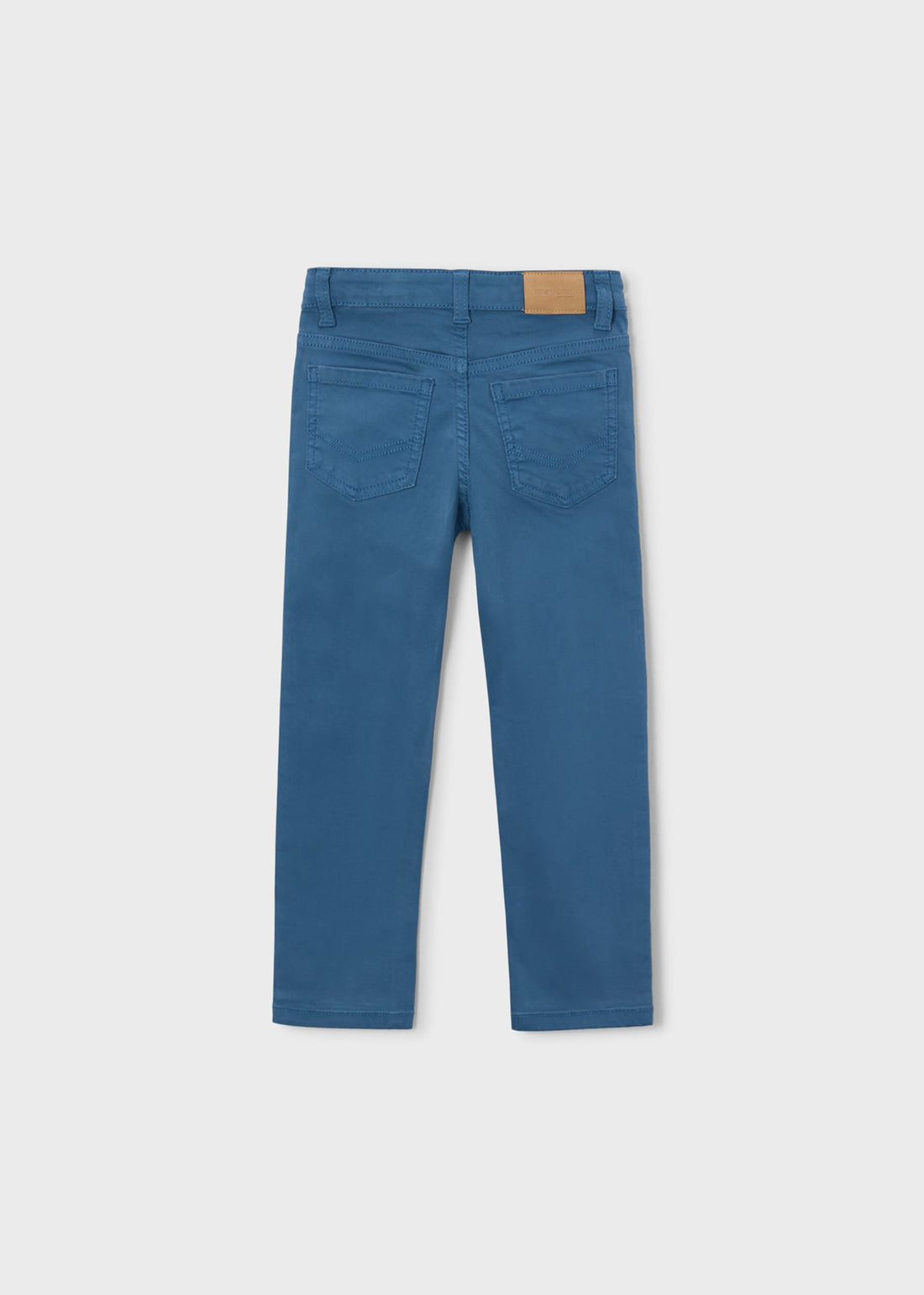 Pantalone basico slim fit tasche bambino