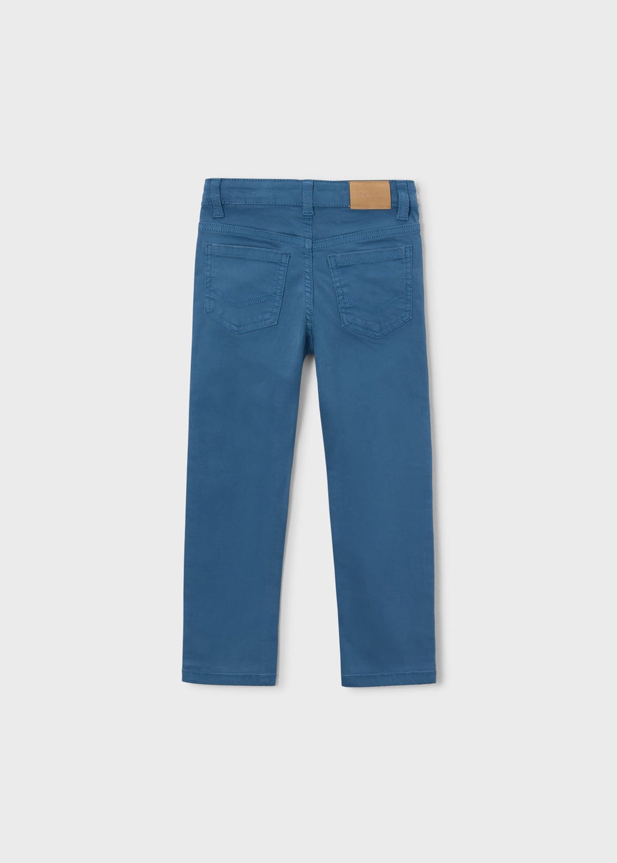 Pantalone basico slim fit tasche bambino