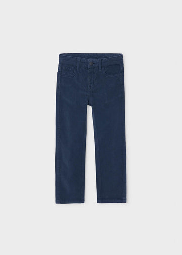 Pantalone basico velluto a costine bambino
