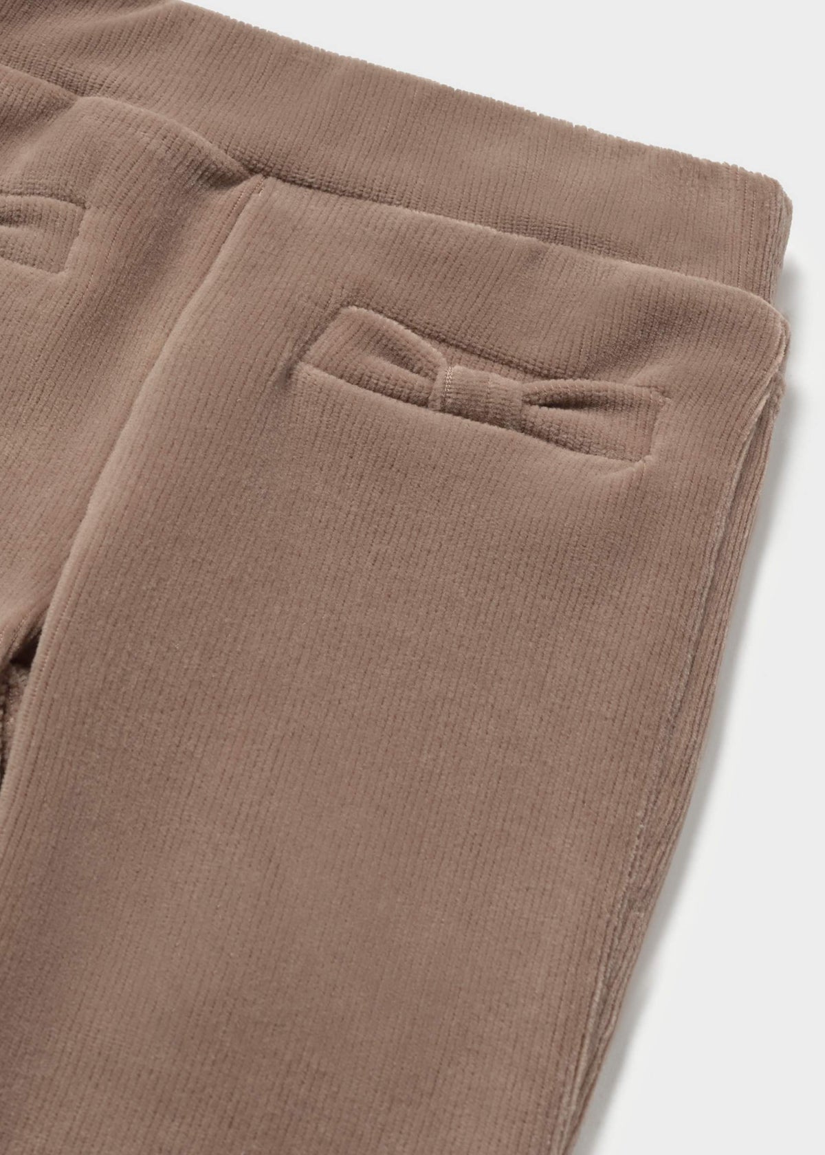 Pantalone basico velluto a costine bimba