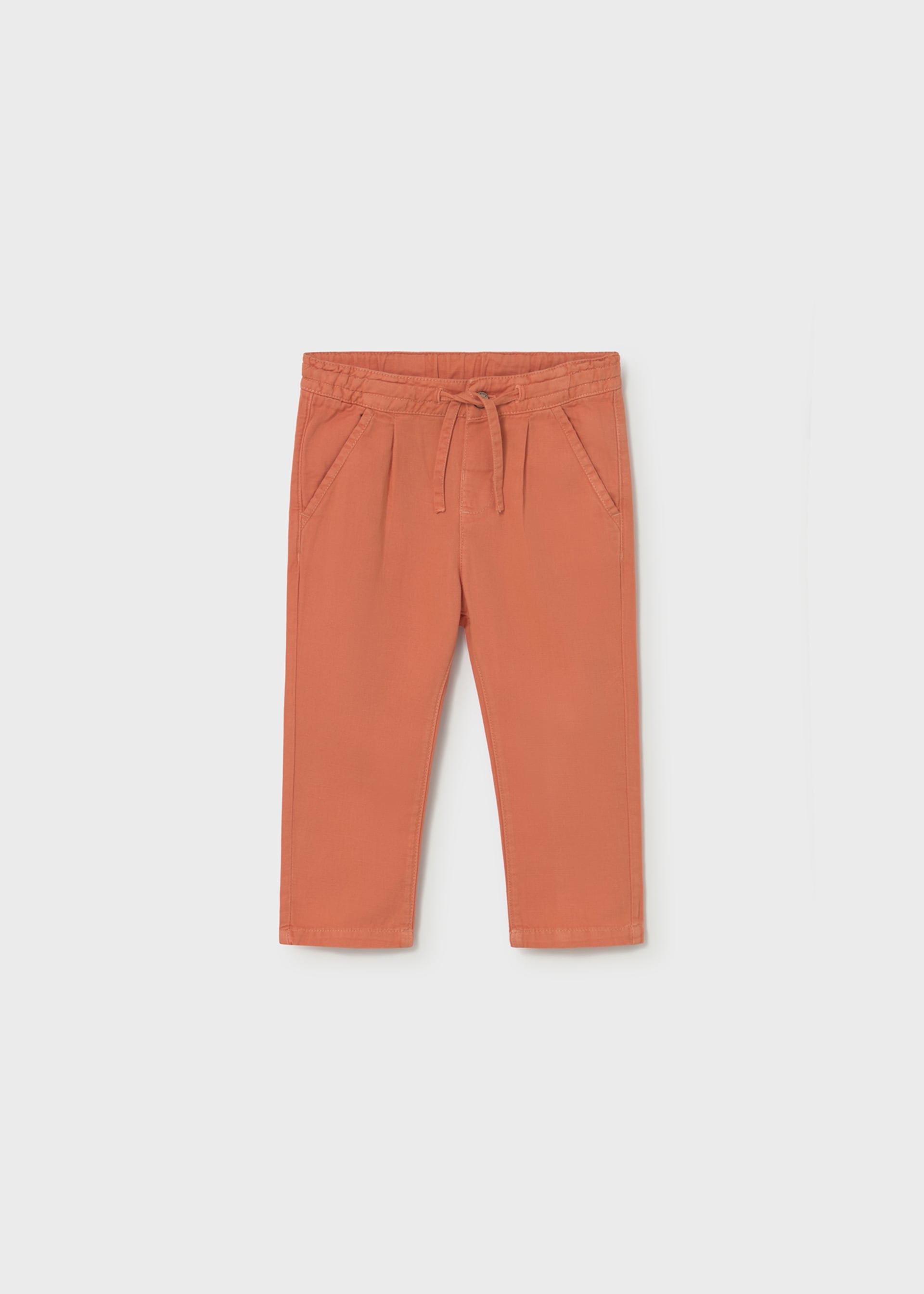 Pantalone in lino relaxed neonato