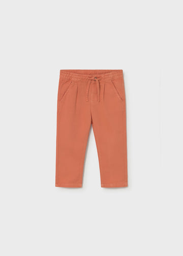 Pantalone in lino relaxed neonato