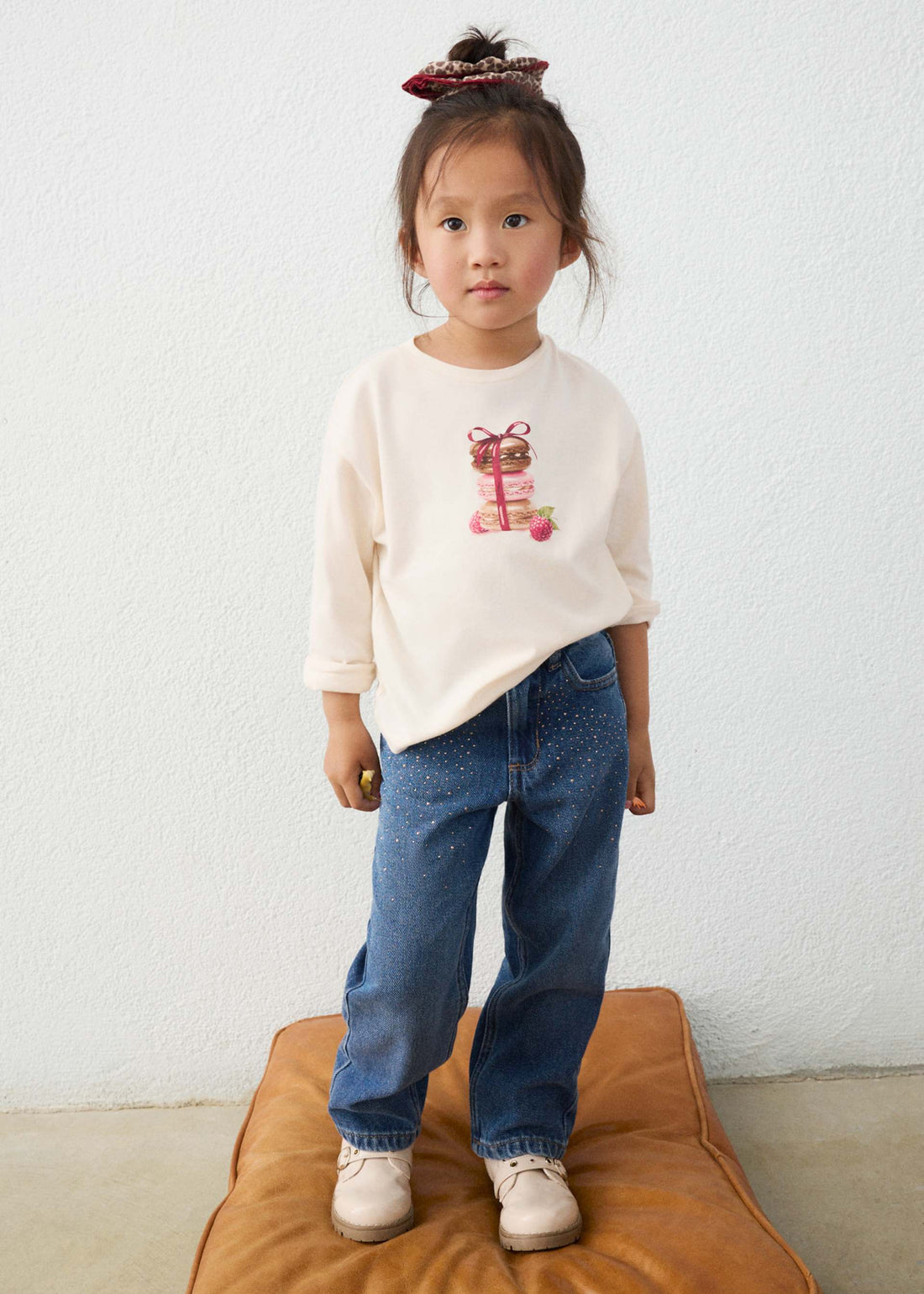 Pantalone jeans bambina