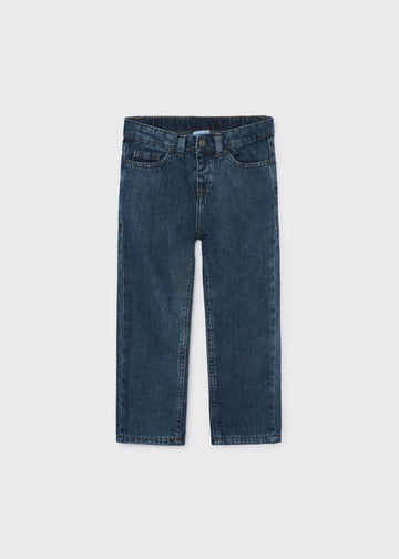 Pantalone jeans wide leg bambino