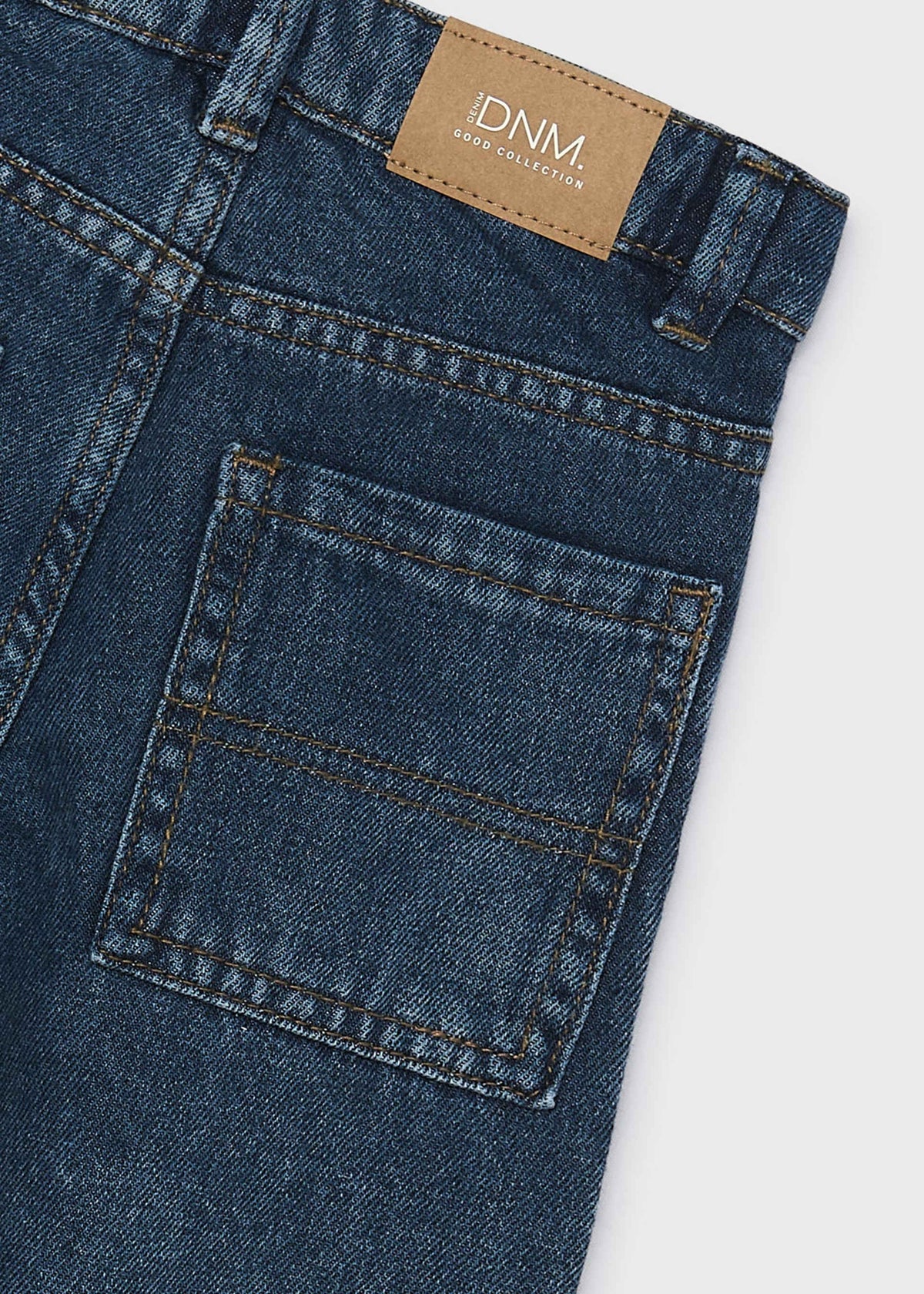 Pantalone jeans wide leg bambino