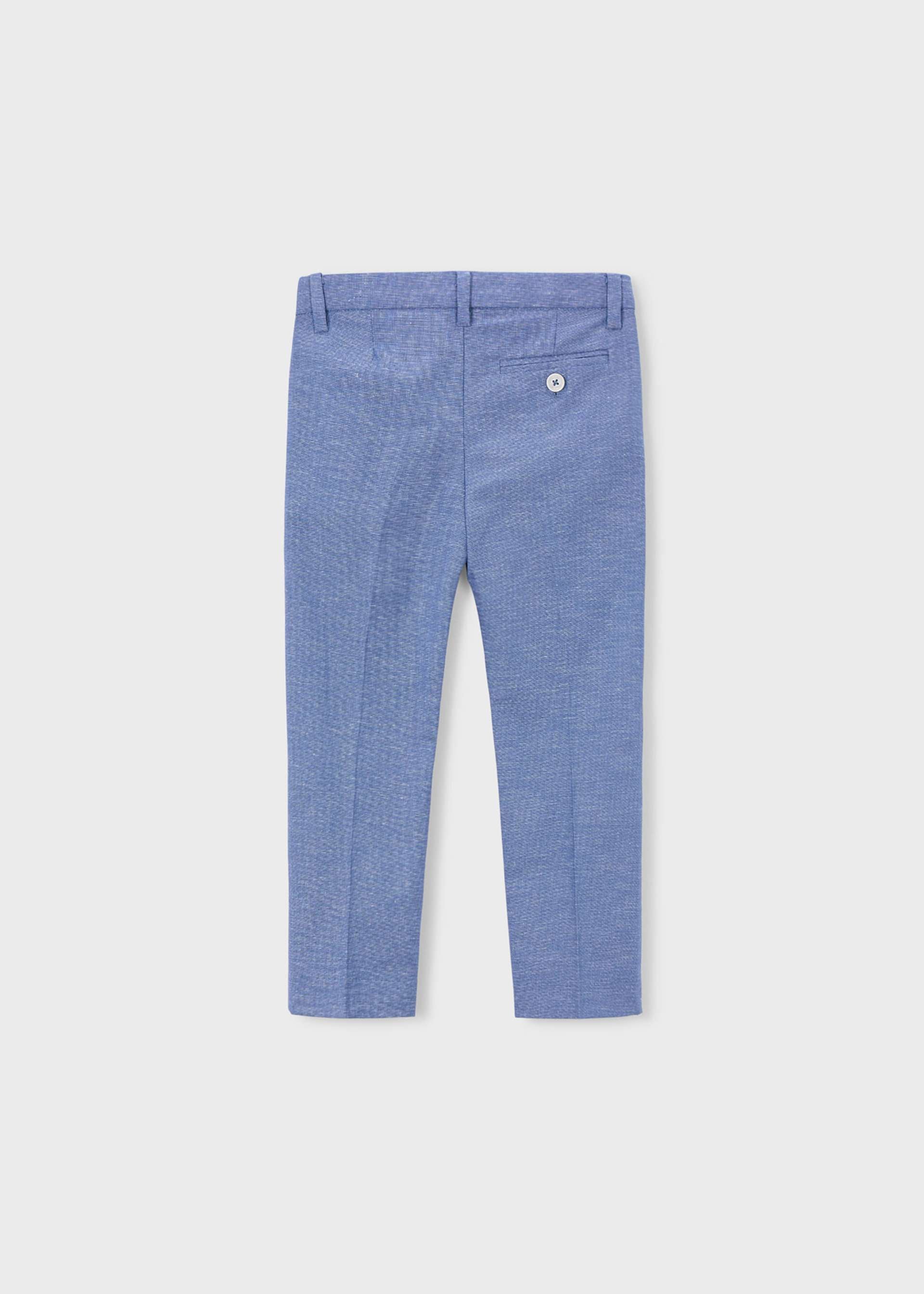 Pantalone lungo in lino bambino