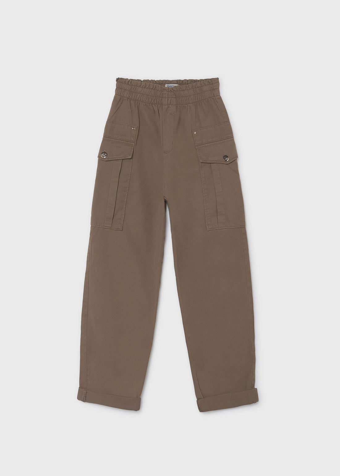 Pantalone twill tasche ragazza