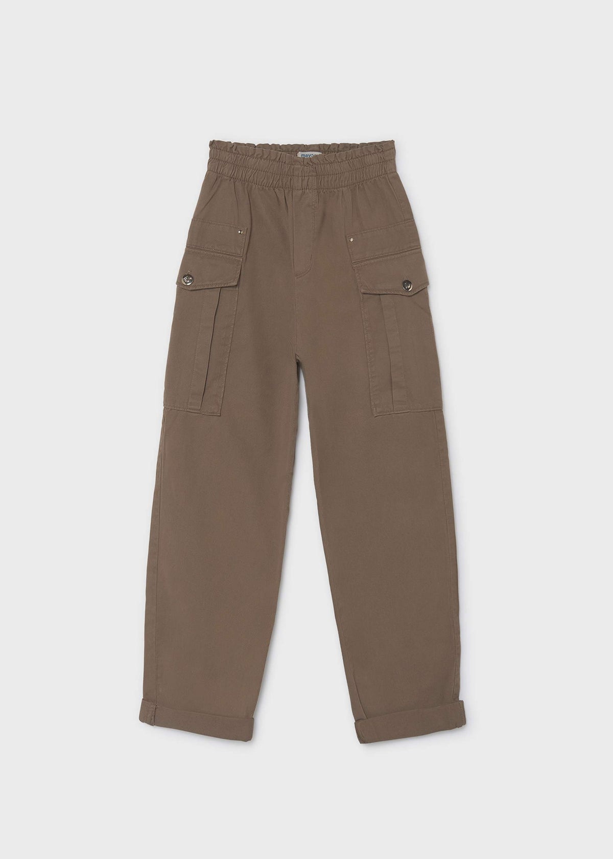 Pantalone twill tasche ragazza