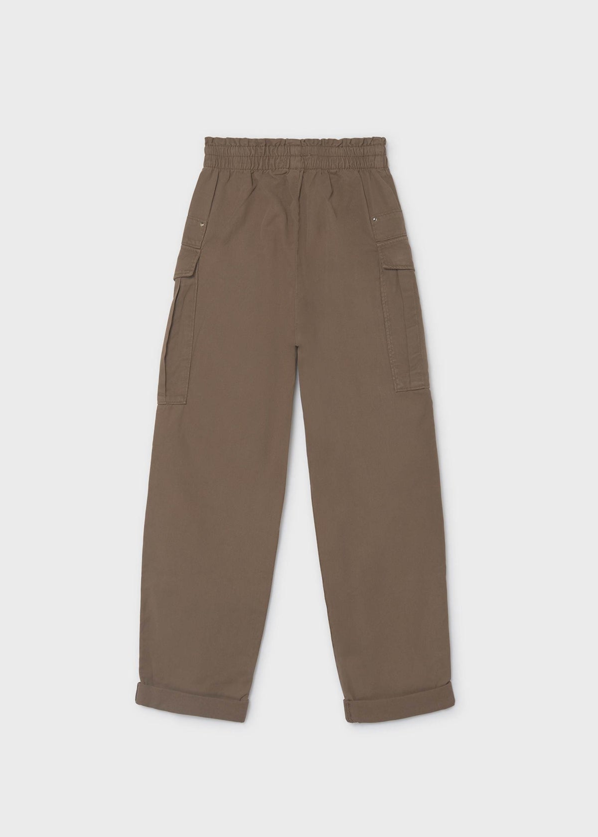 Pantalone twill tasche ragazza