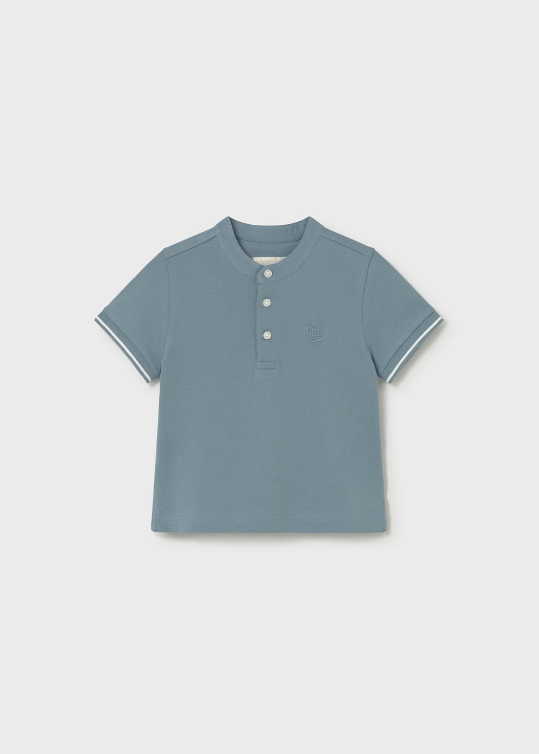 Polo collo alla coreana neonato