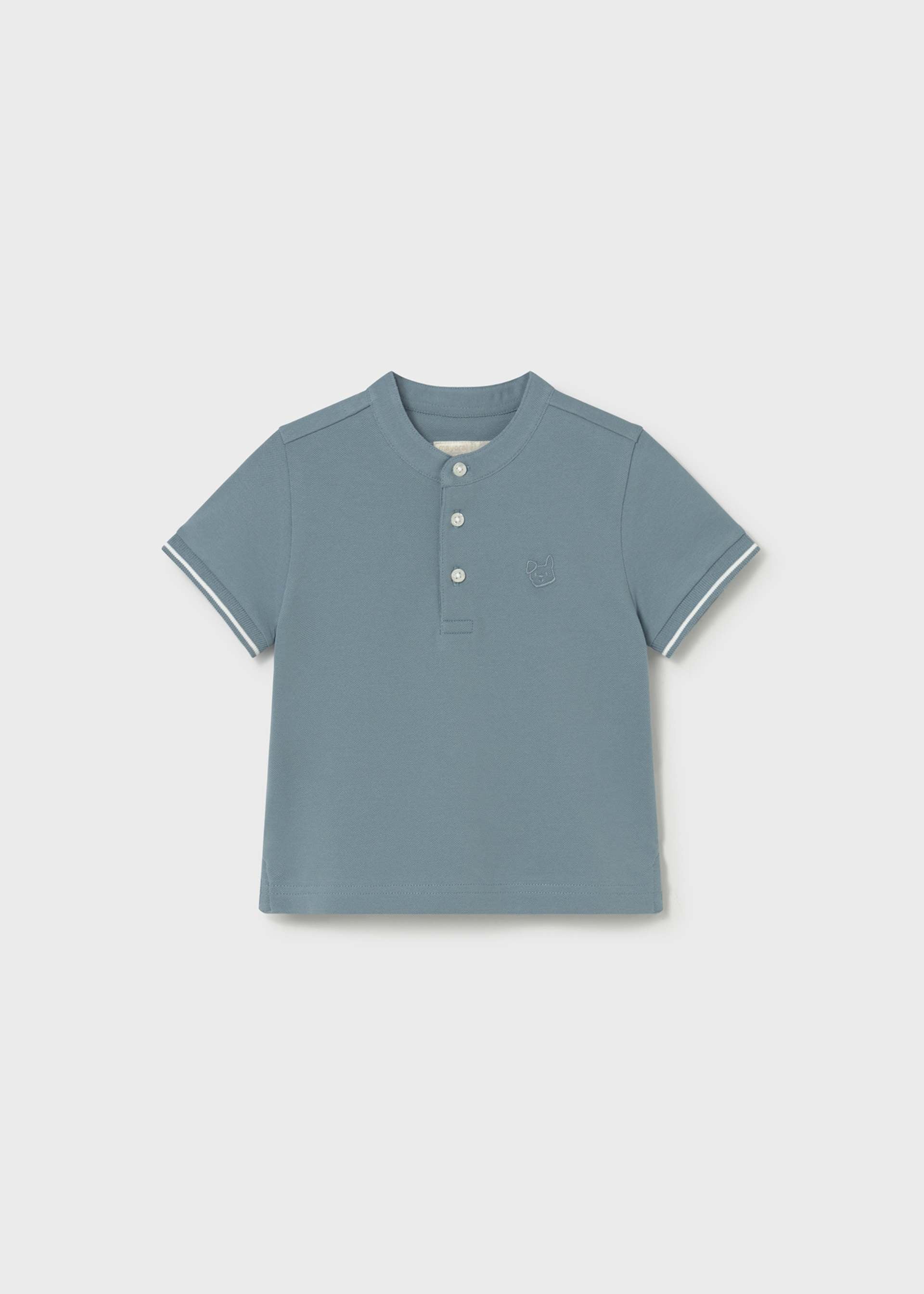 Polo collo alla coreana neonato