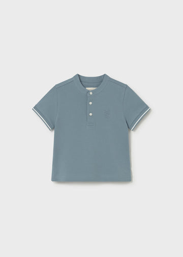 Polo collo alla coreana neonato