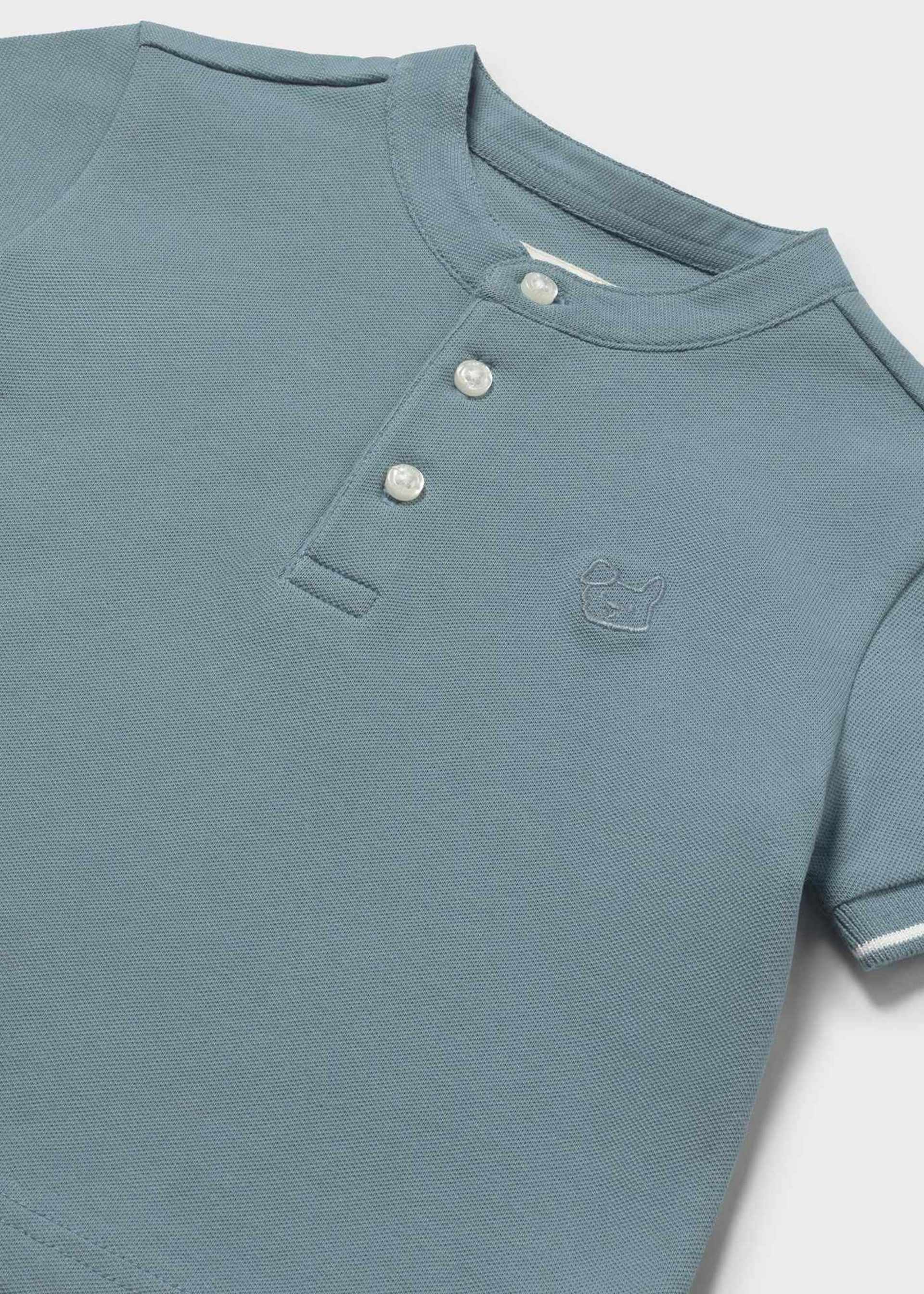 Polo collo alla coreana neonato