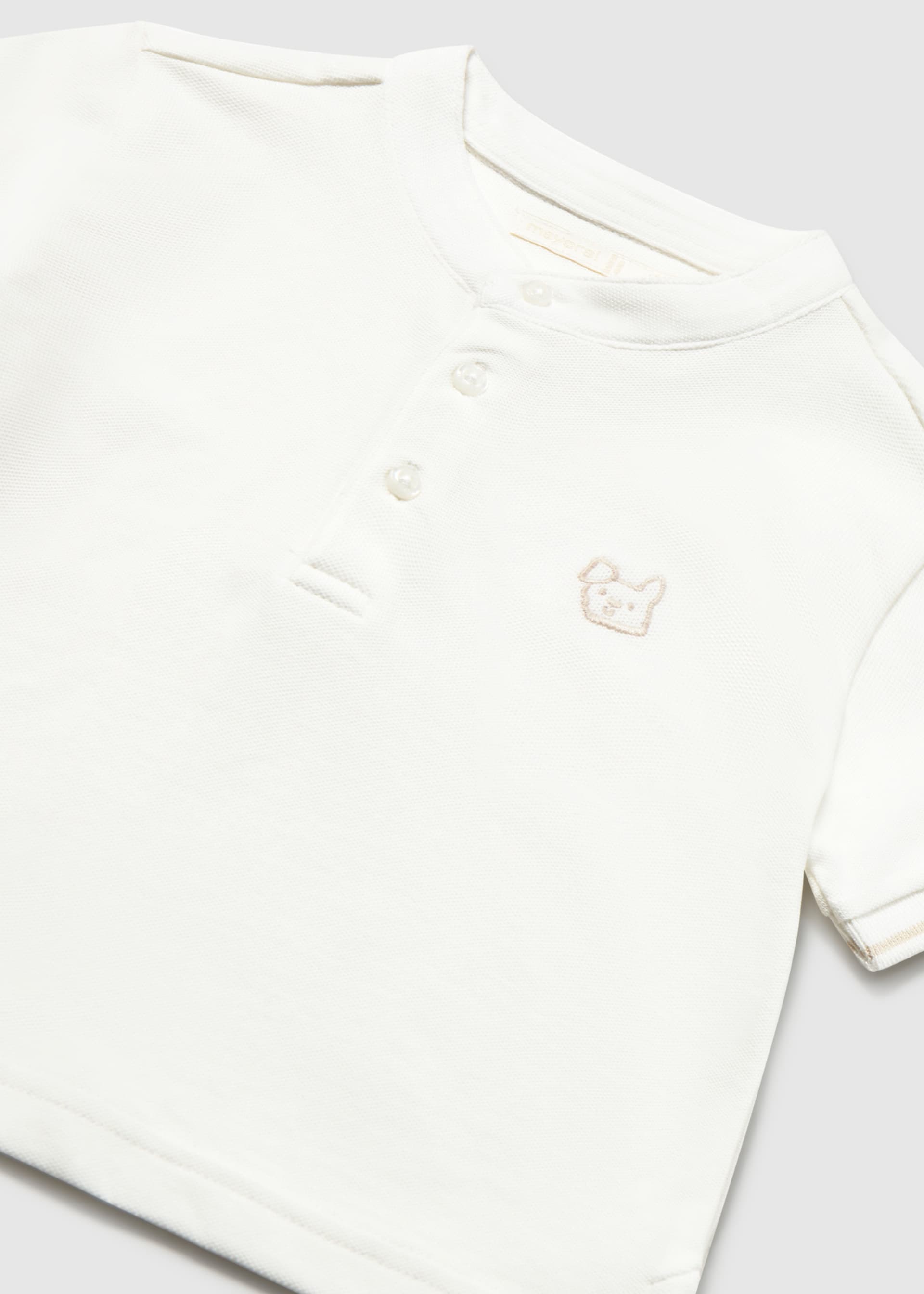 Polo collo alla coreana neonato