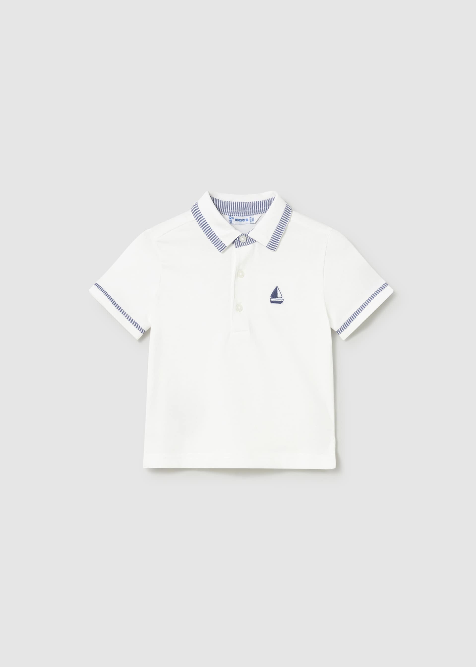 Polo contrasti barca neonato