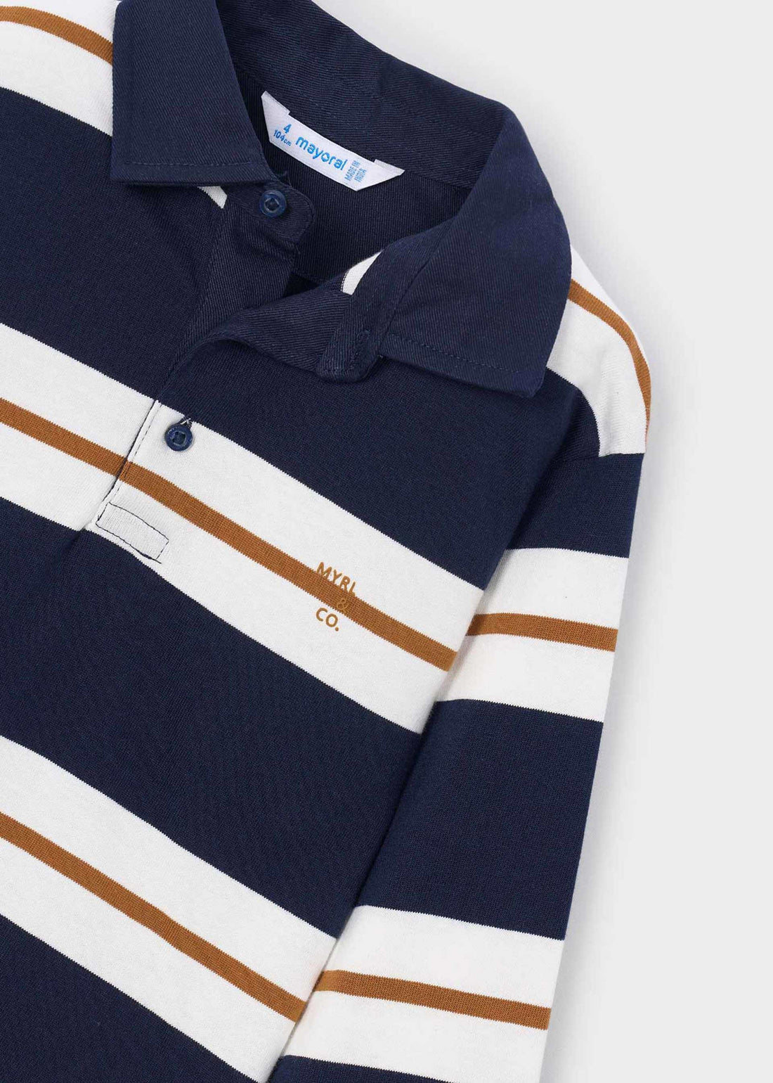Polo righe bambino