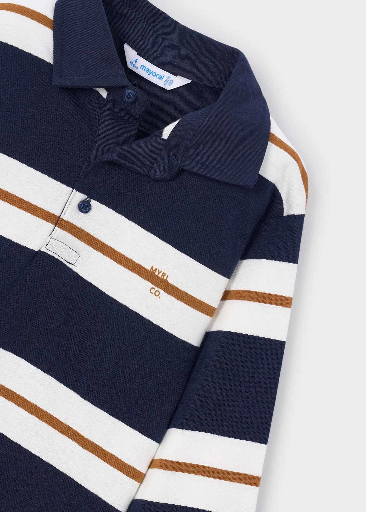 Polo righe bambino