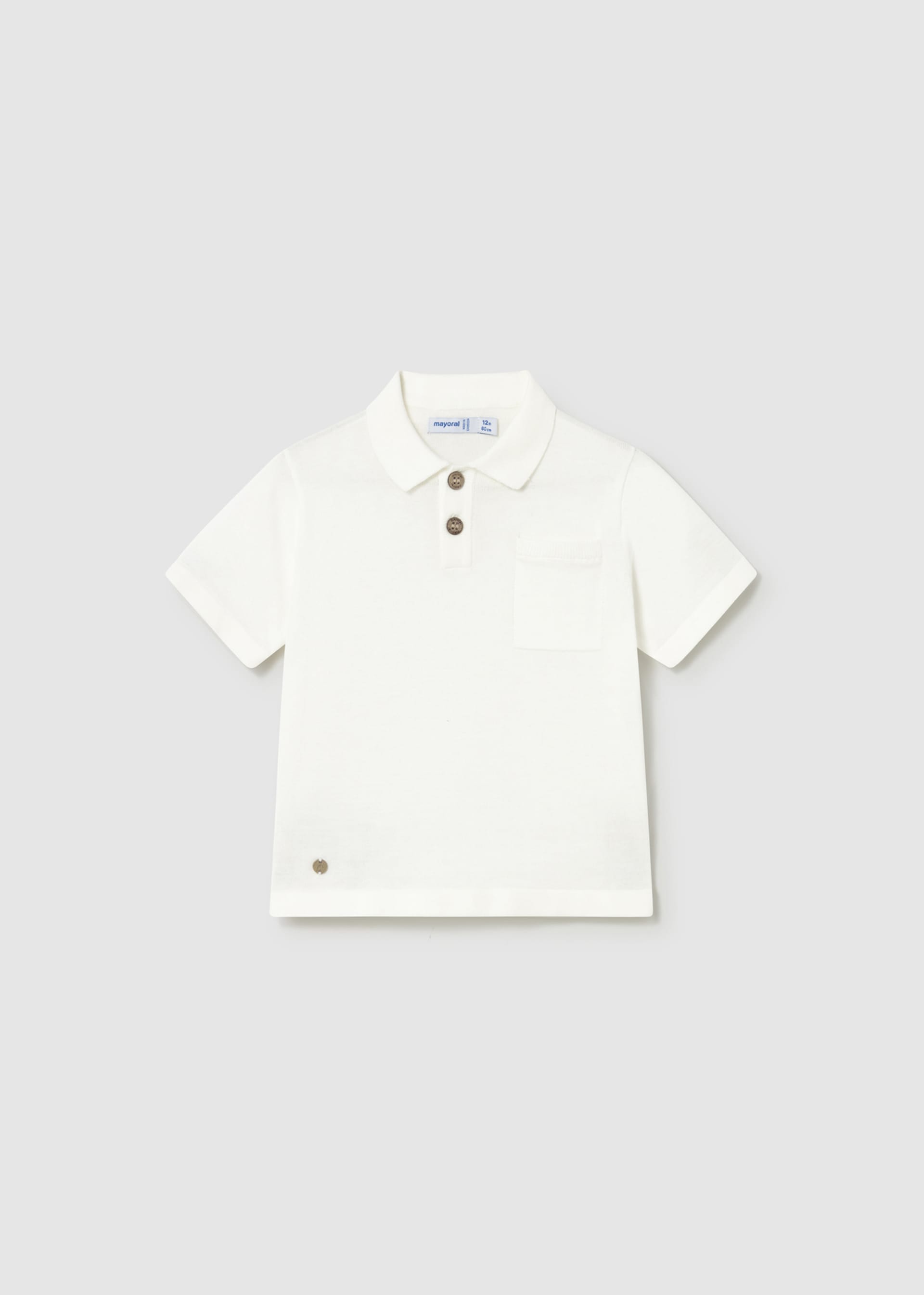 Polo tricot neonato