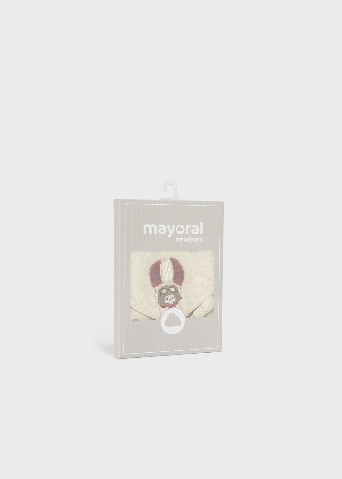 Set 2 bavaglini impermeabili con porta ciuccio neonata