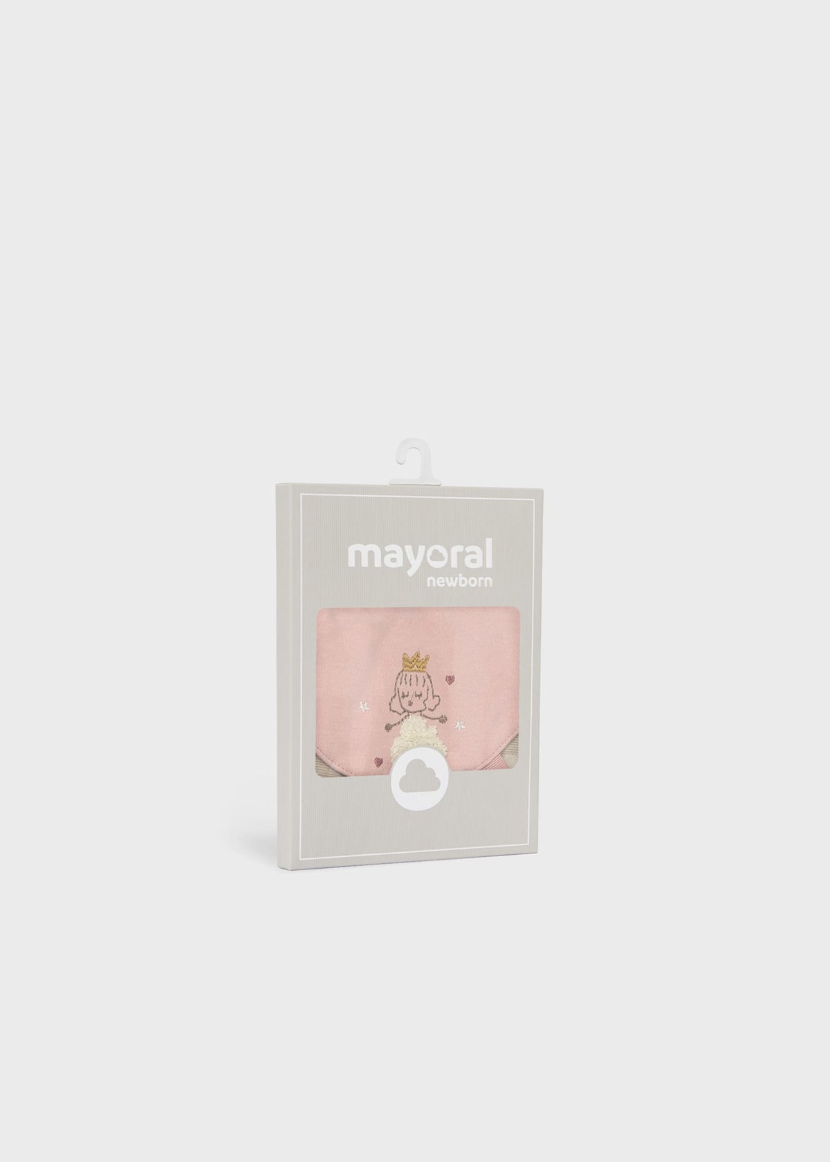Set 2 bavaglini impermeabili con porta ciuccio neonata