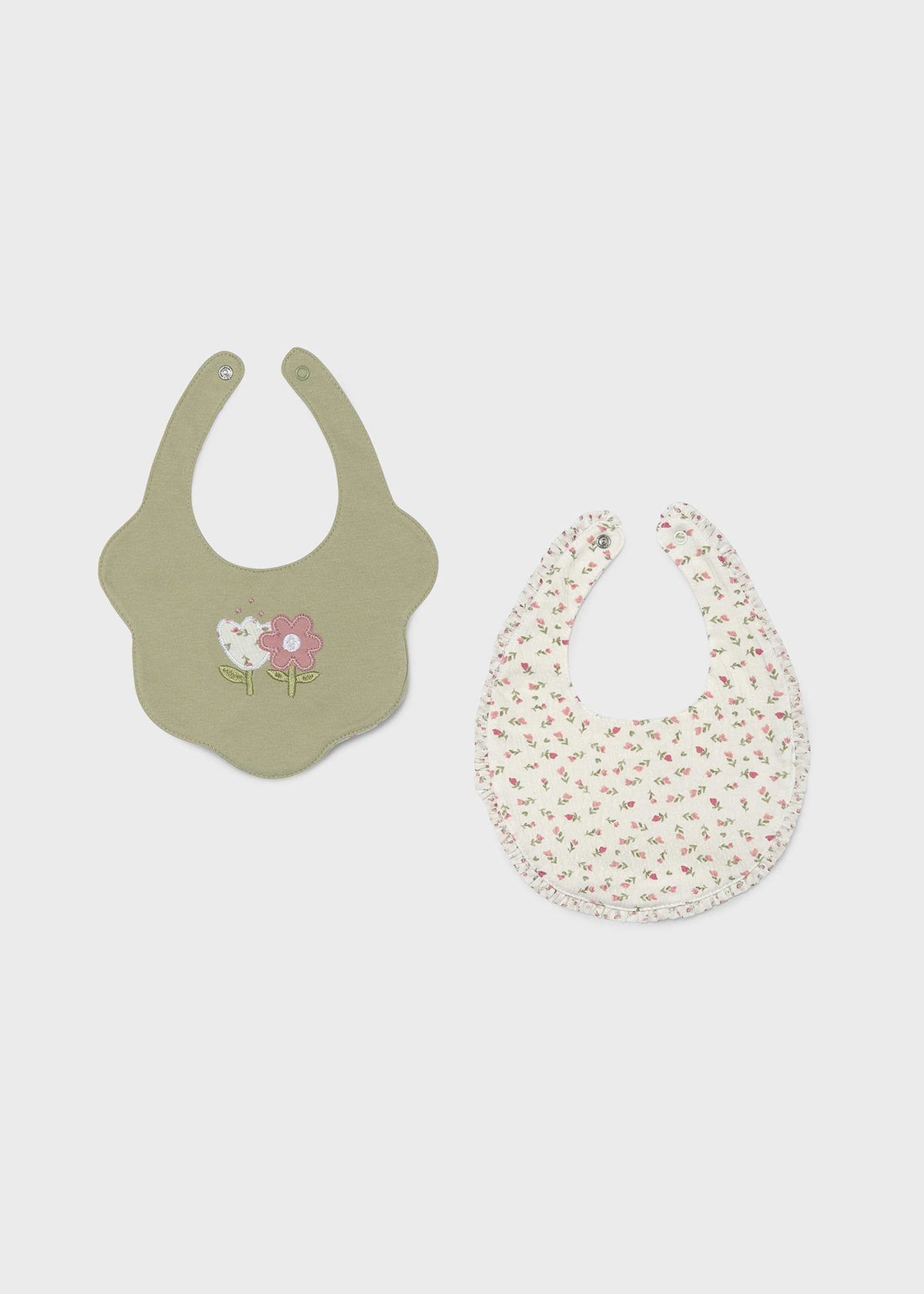 Set 2 bavaglini impermeabili neonato