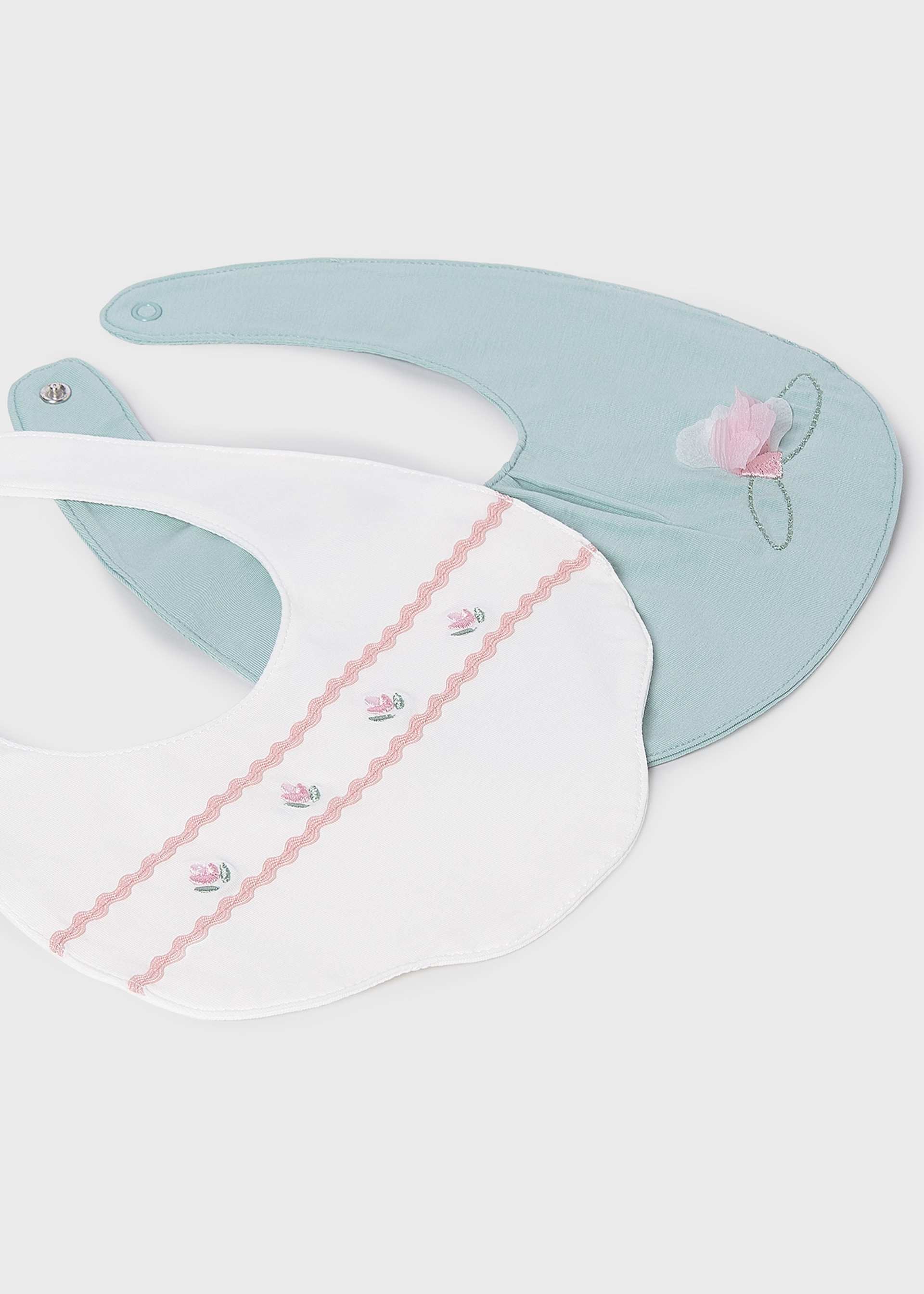 Set 2 bavaglini neonato