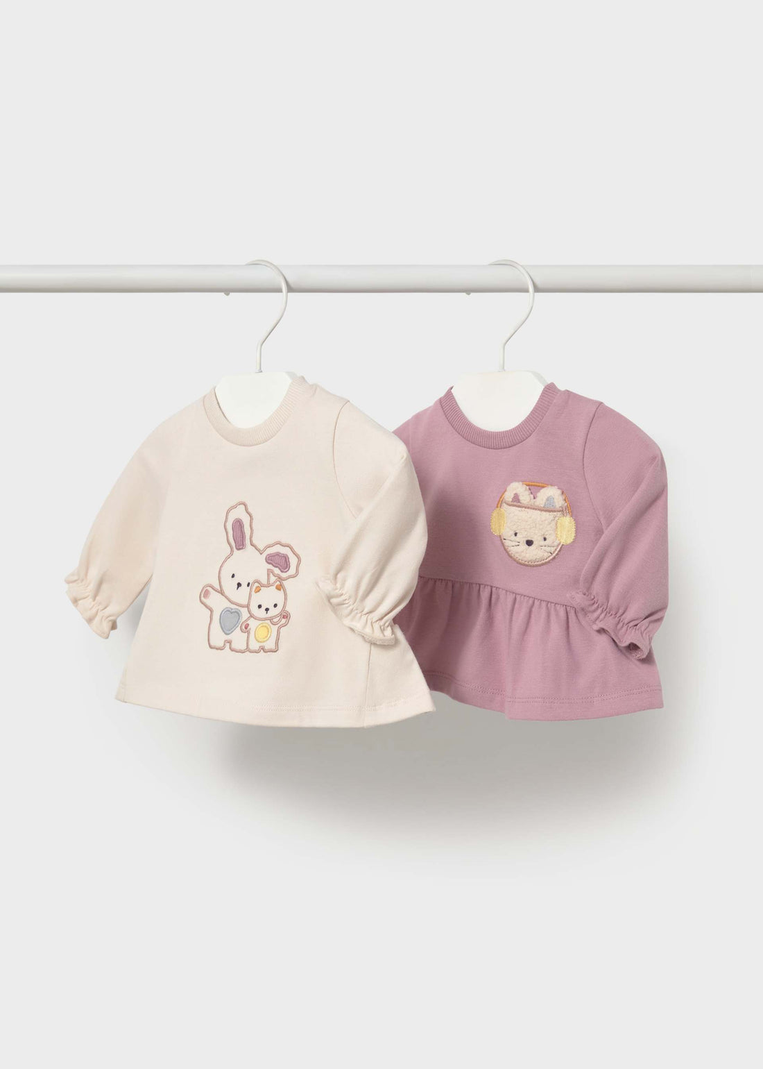Set 2 magliette neonata