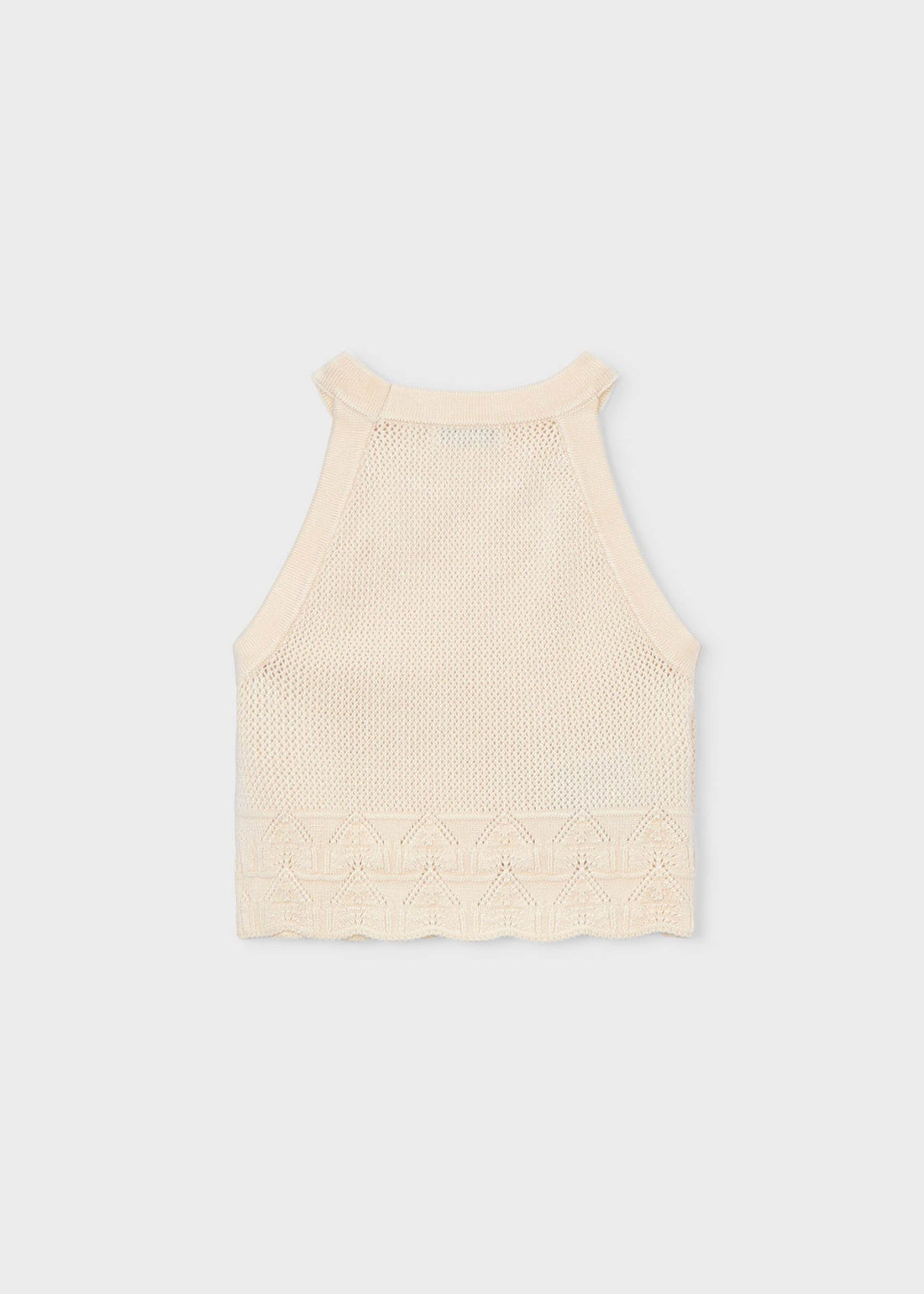 Top con collo all'americana bambina