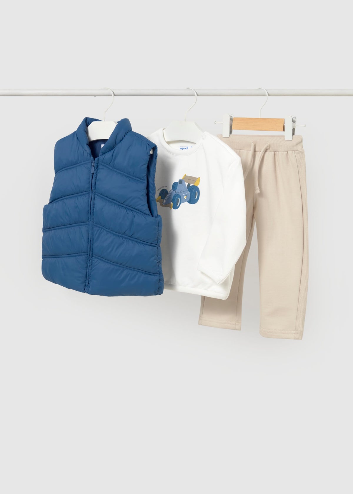 Tuta 3 pezzi gilet bimbo