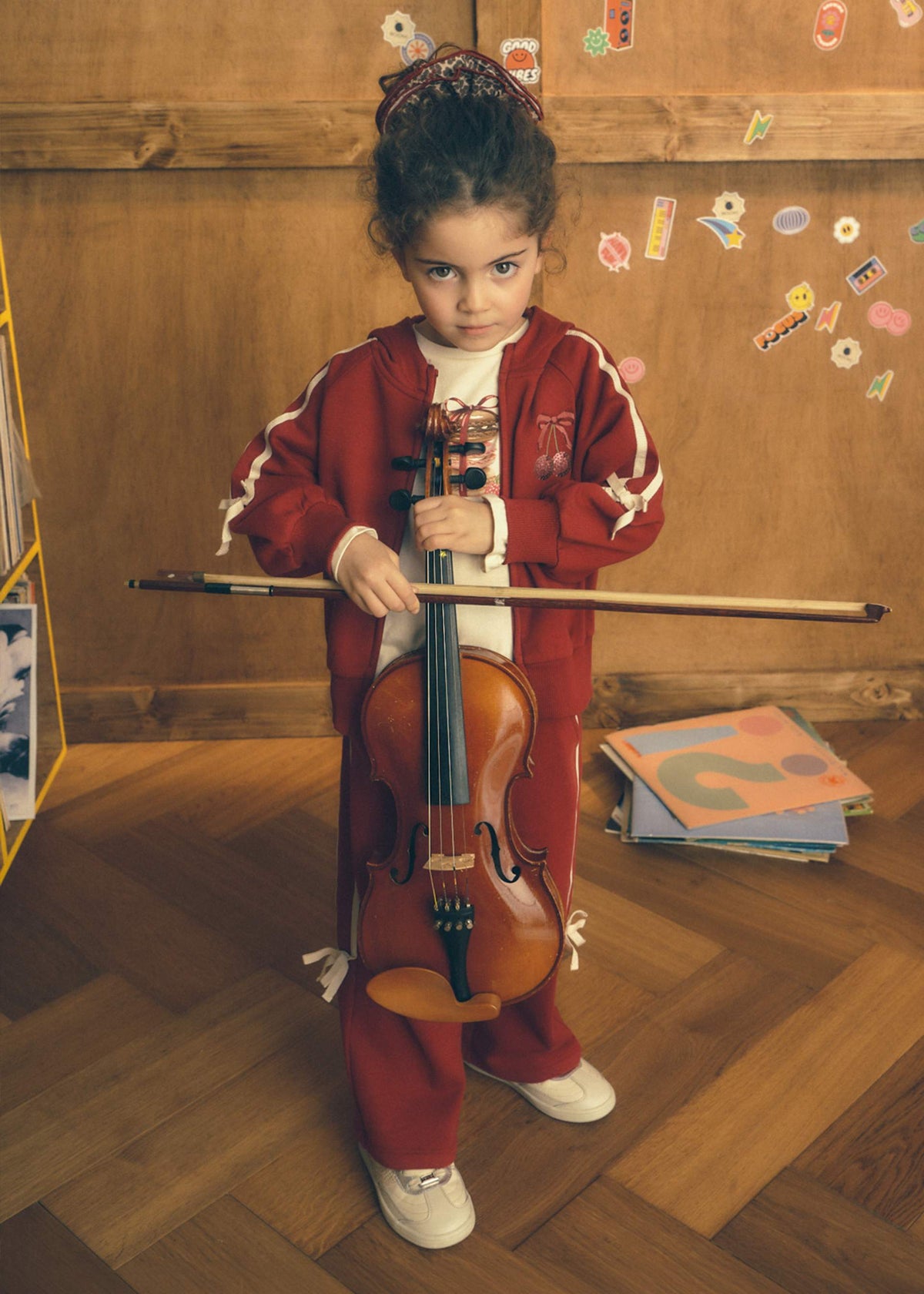 Tuta con lacci bambina