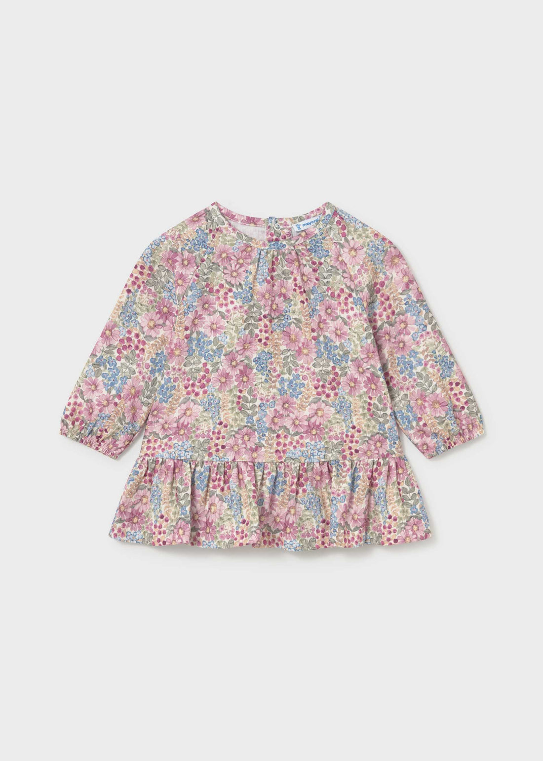 Vestito bambula stampato bimba
