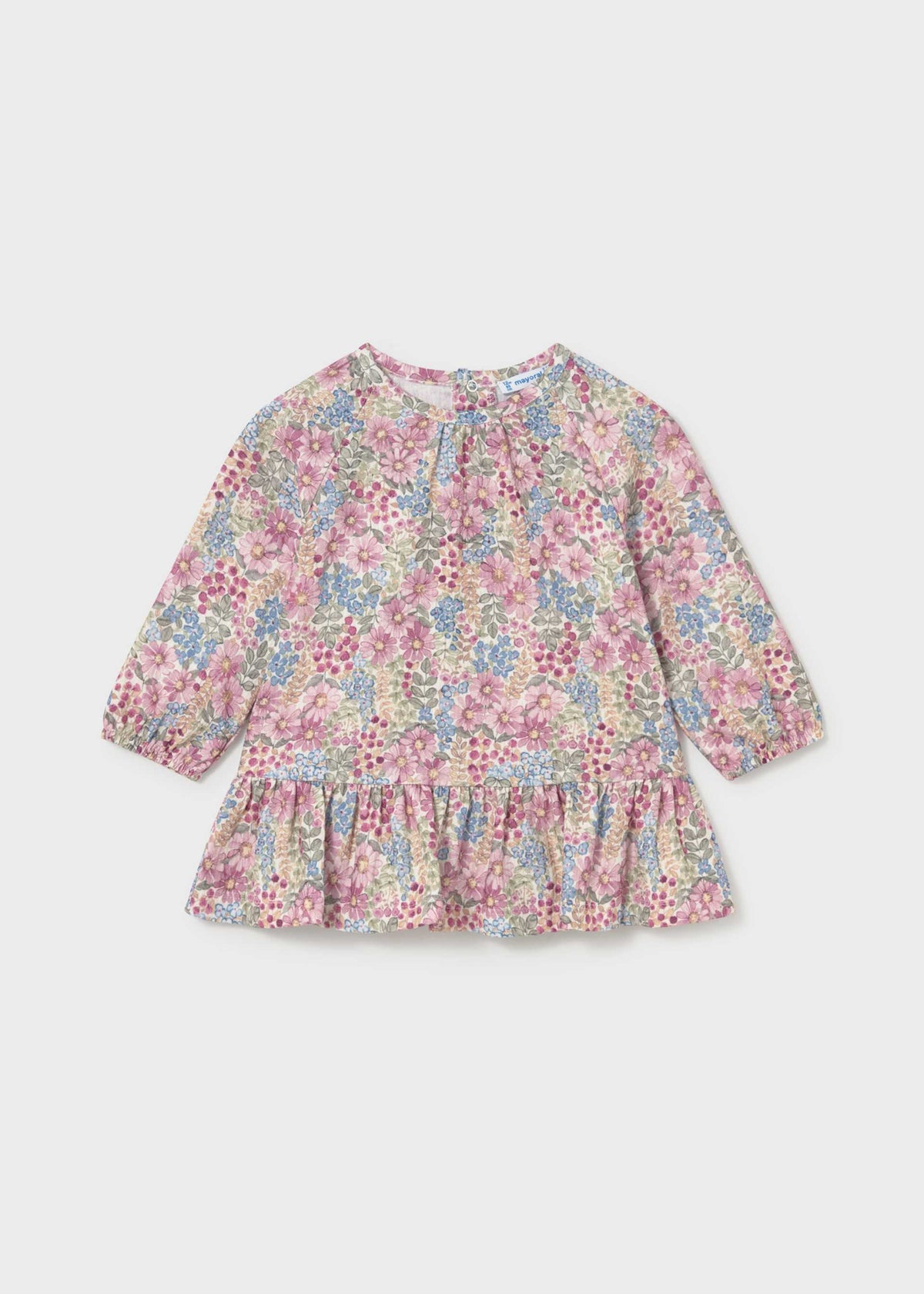 Vestito bambula stampato bimba