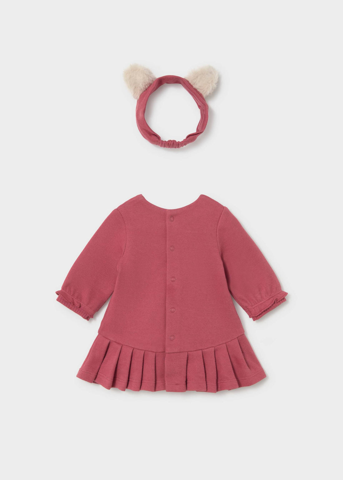 Vestito con cerchietto neonata