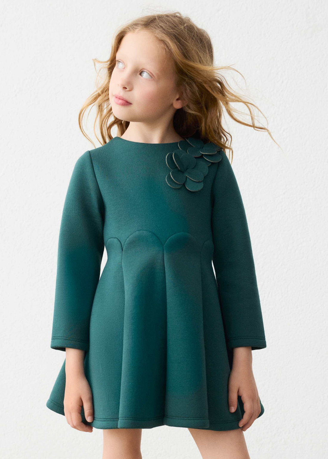 Vestito fiori bambina