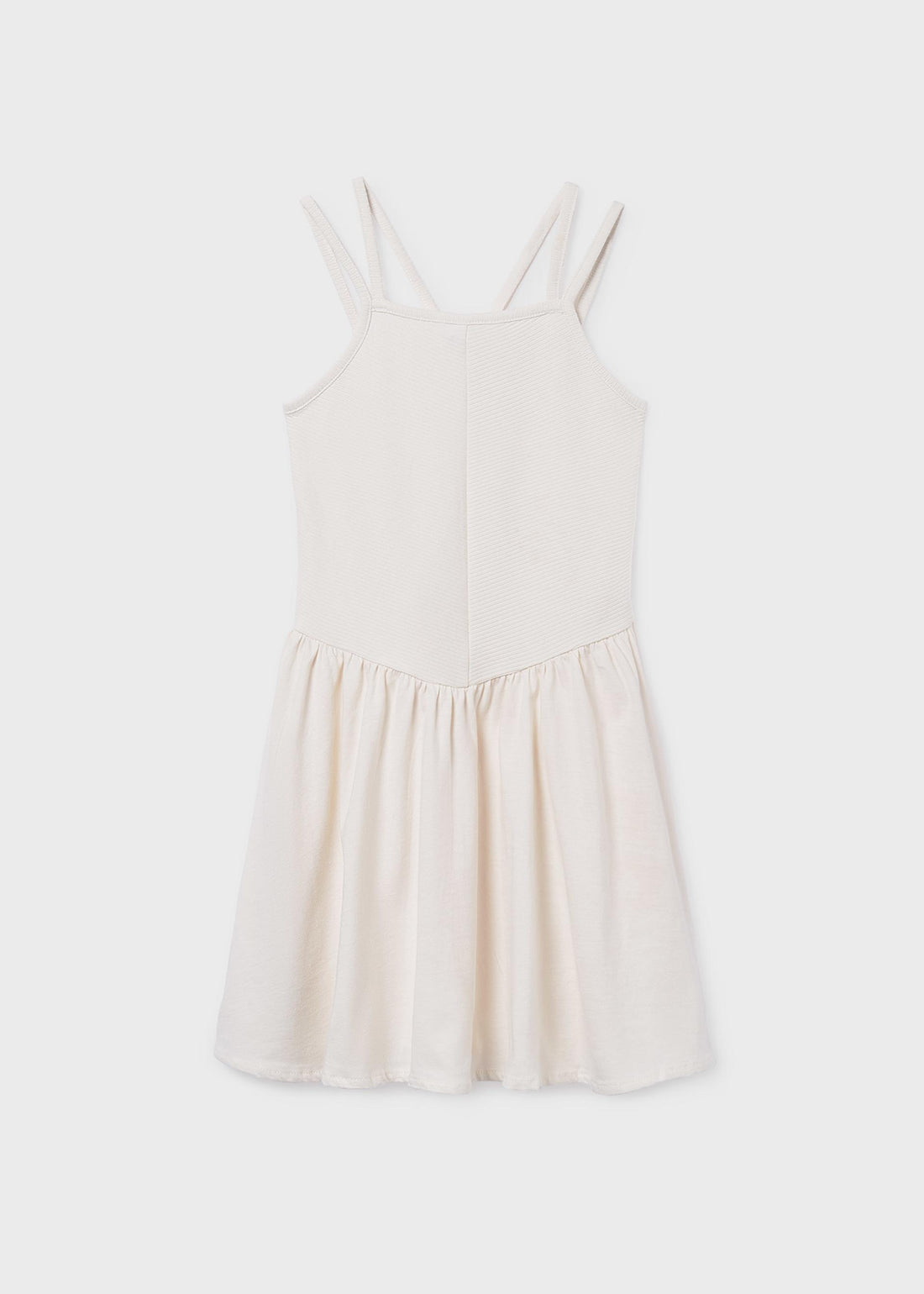 Vestito punto canalé ragazza