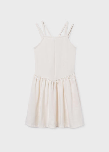 Vestito punto canalé ragazza