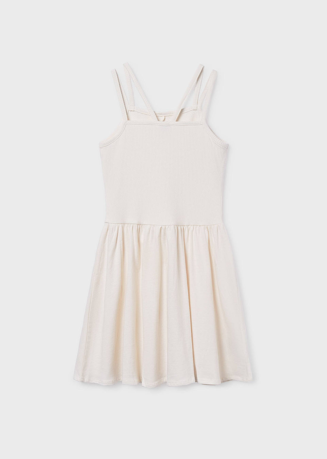 Vestito punto canalé ragazza