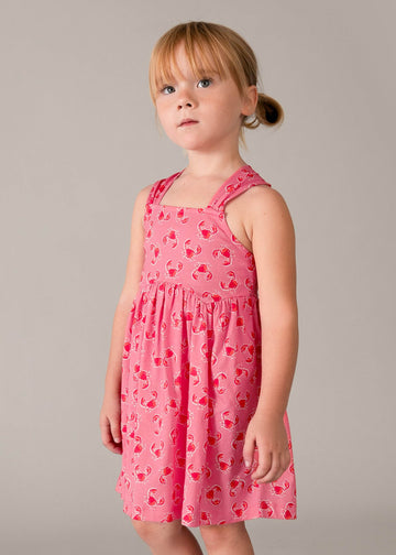 Vestito stampato bambina