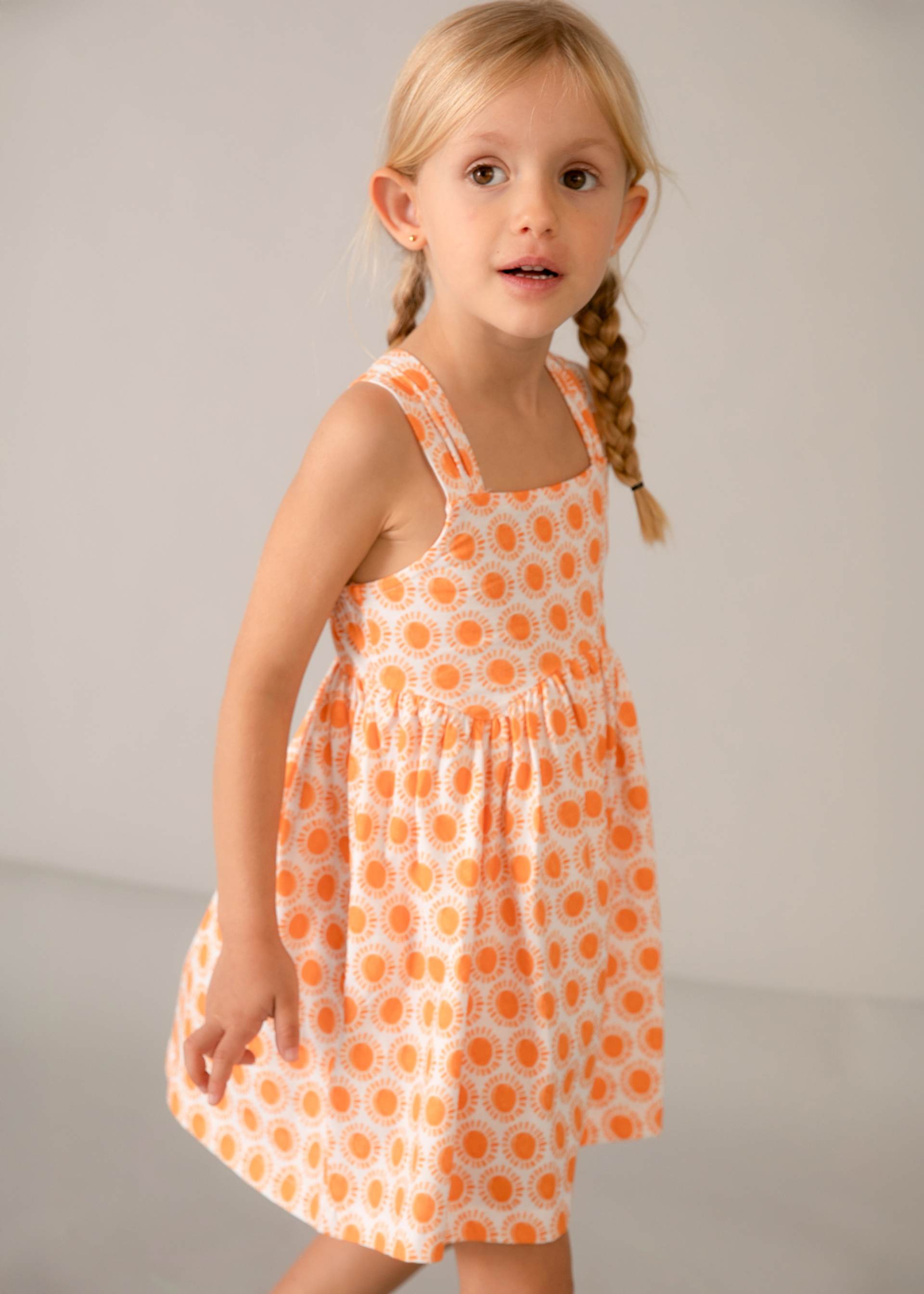 Vestito stampato bambina