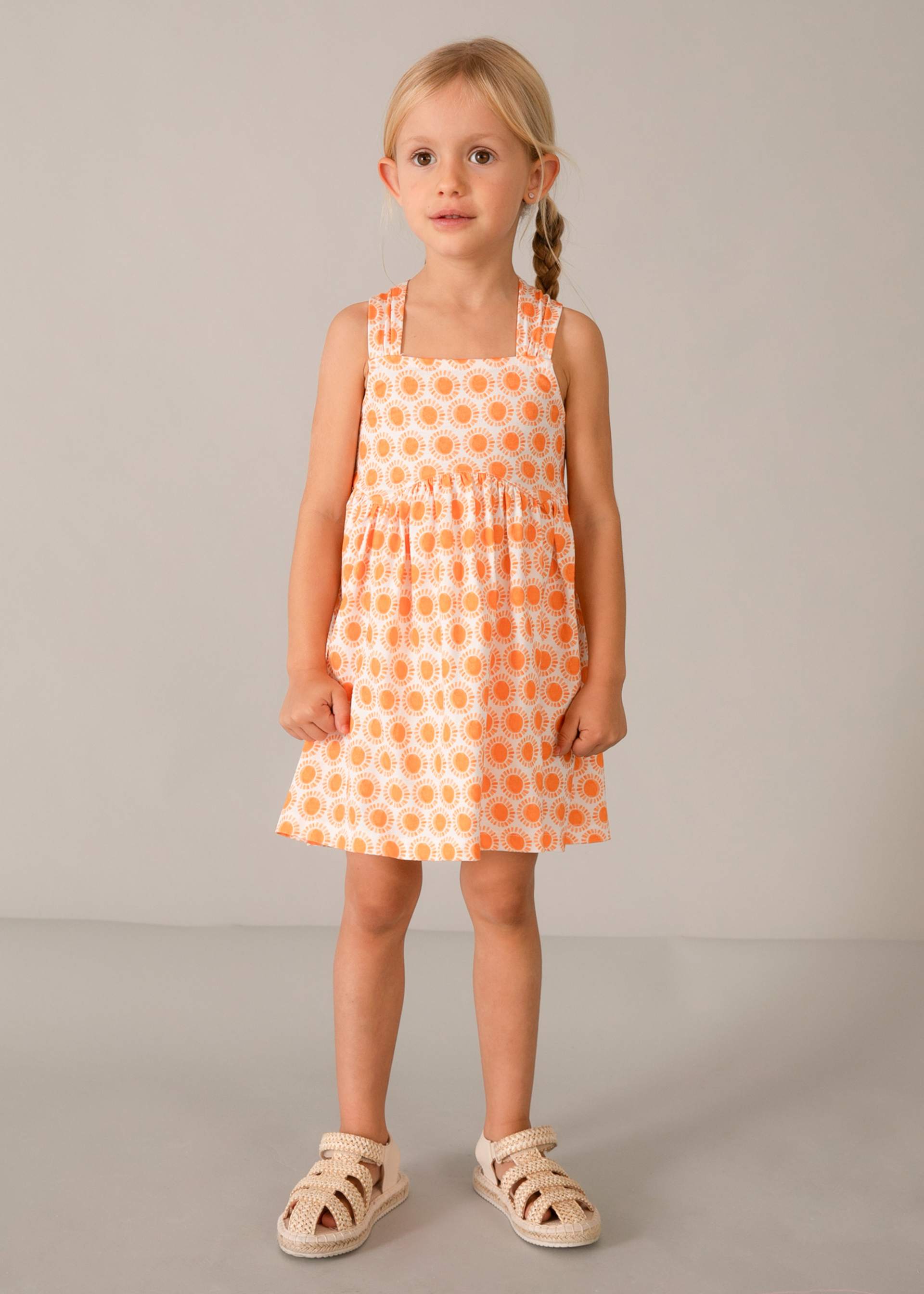 Vestito stampato bambina