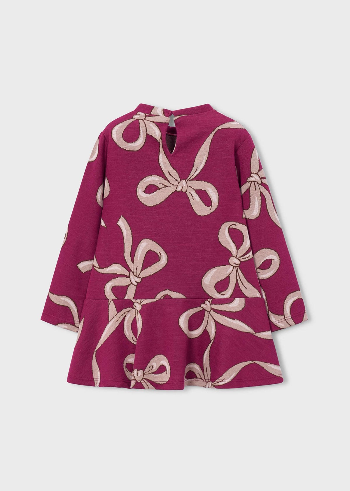 Vestito stampato con borsa bambina