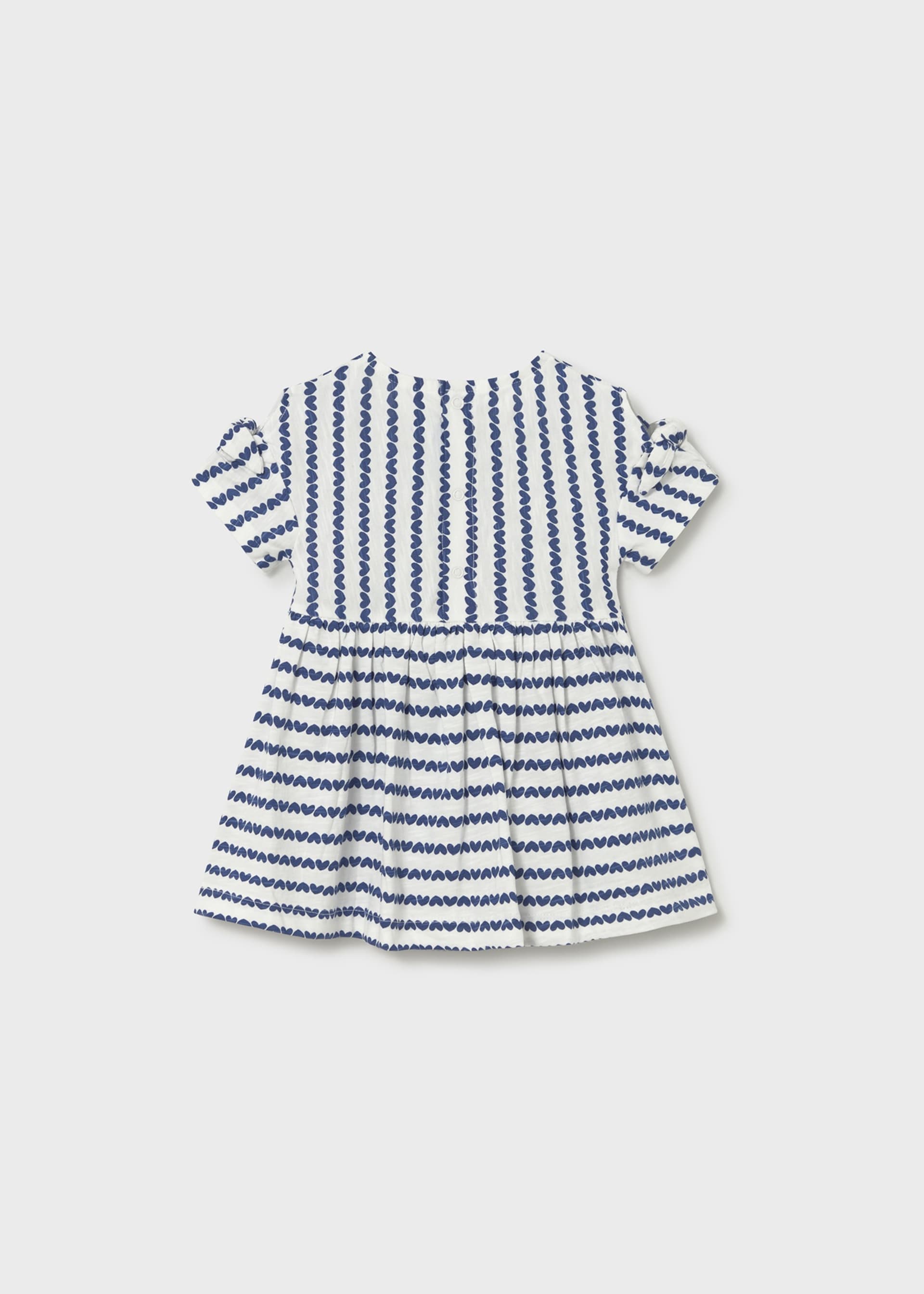 Vestito stampato con borsa neonata