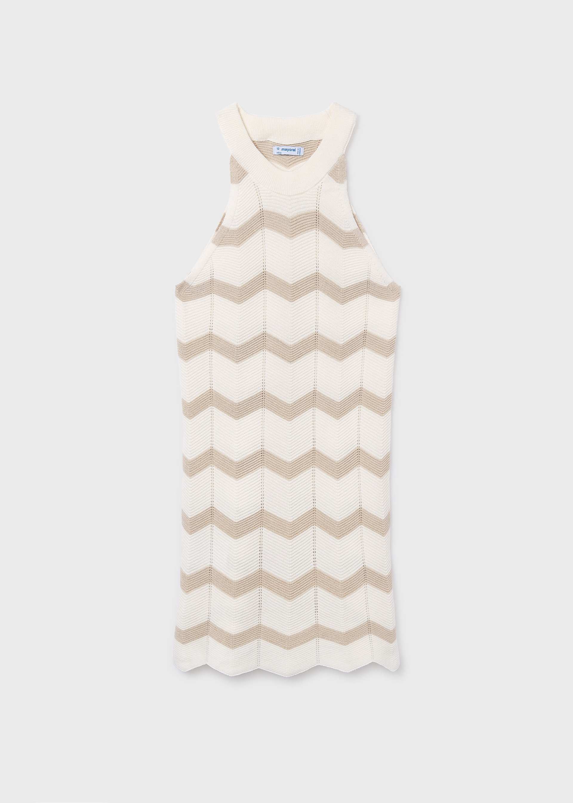 Vestito zig zag ragazza