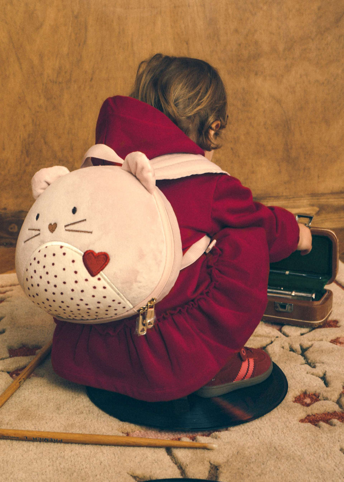 Zainetto orecchie bimba